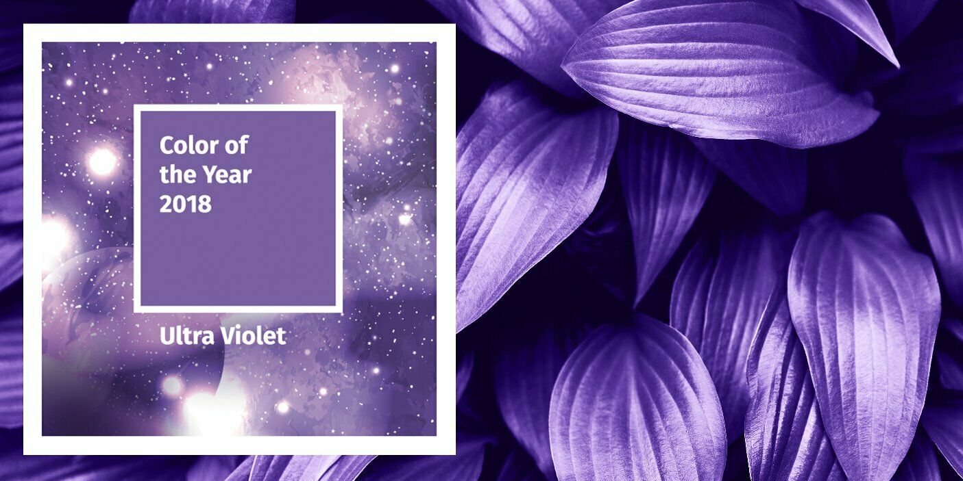 Farbe des Jahres 2018 - Ultra Violet