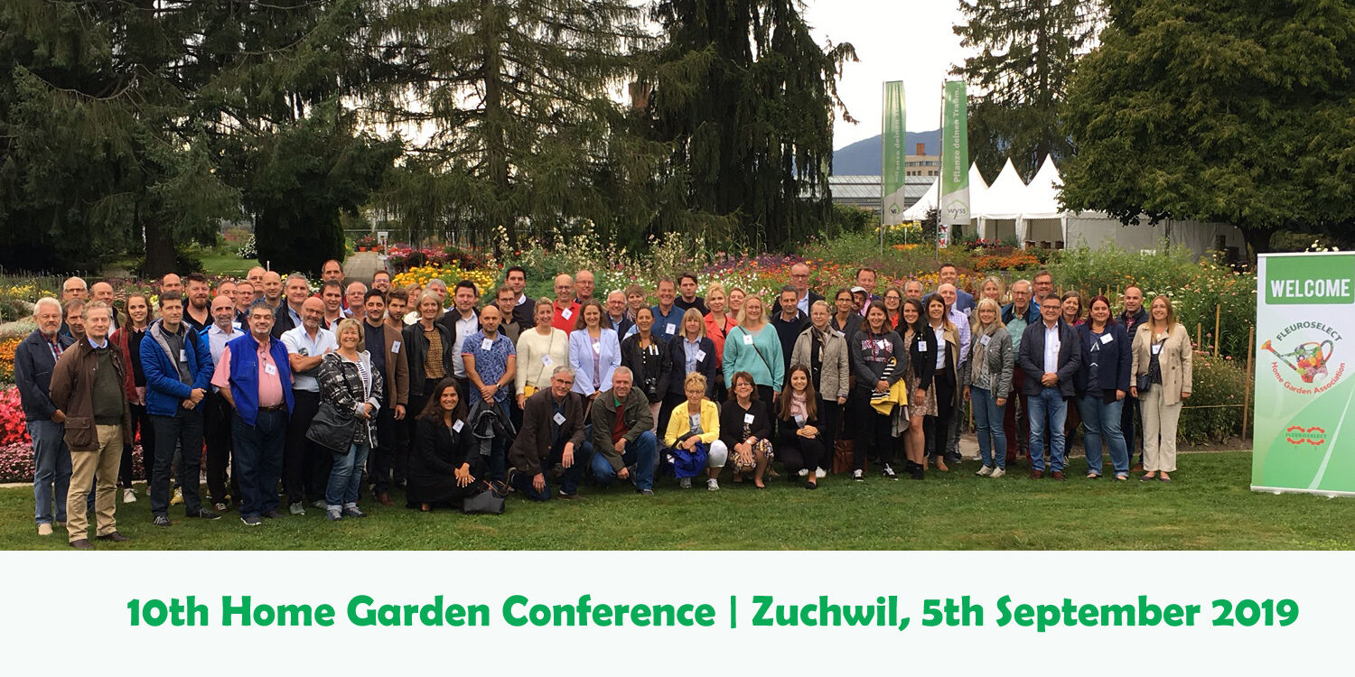 Fleuroselect Home & Garden Konferenz 2019 in Zuchwil (Schweiz)