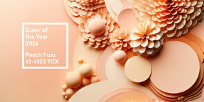 Color of the year 2024 «PEACH FUZZ»
